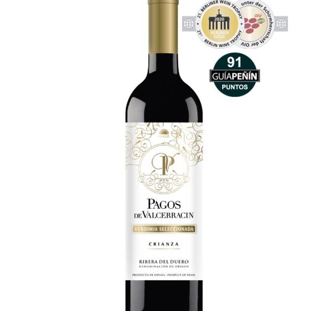 Pagos de Valcerracín Crianza Vendimia Seleccionada 2018 - España